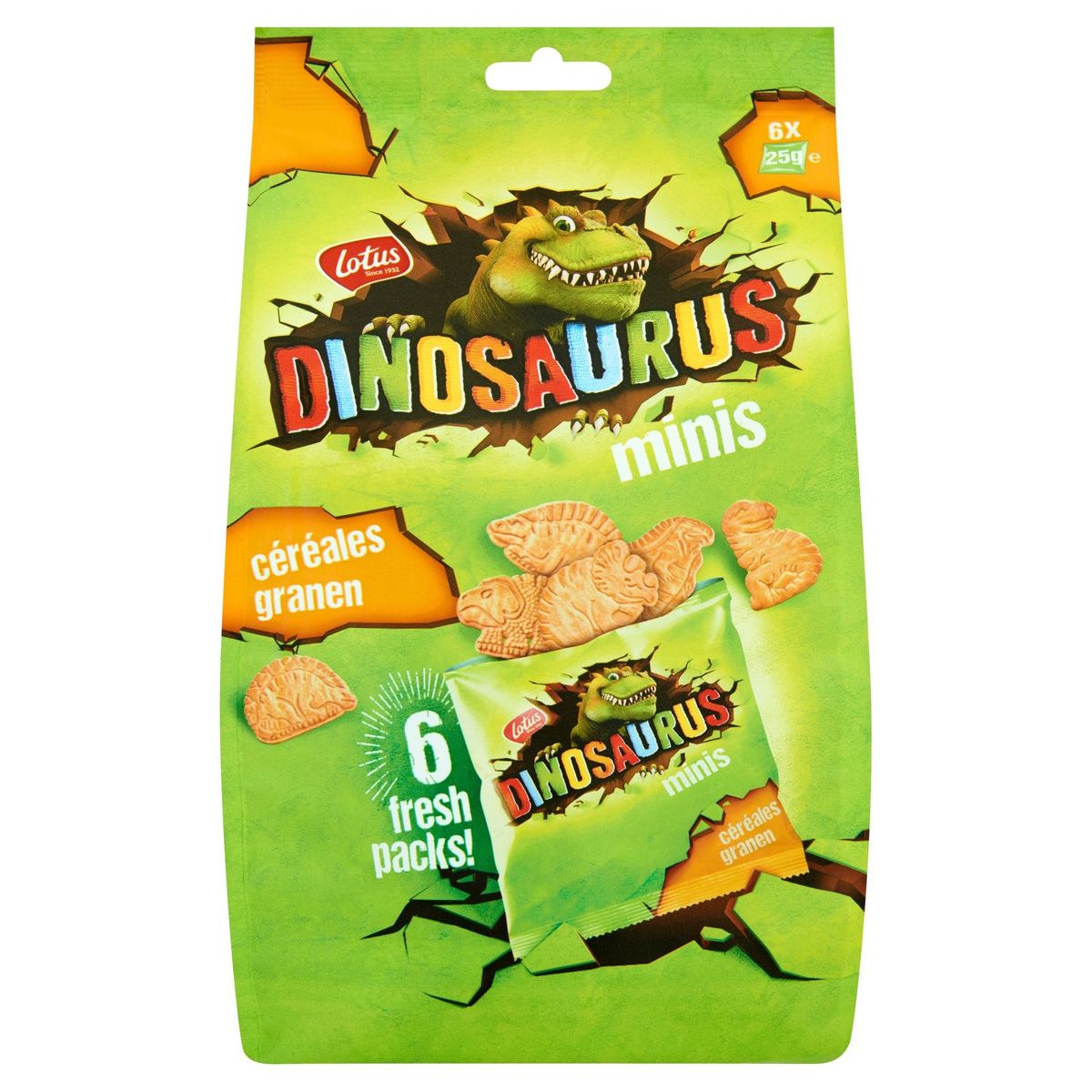 Lotus Dinosaurus Minis Cereales 6 X 25 G Carrefour Site