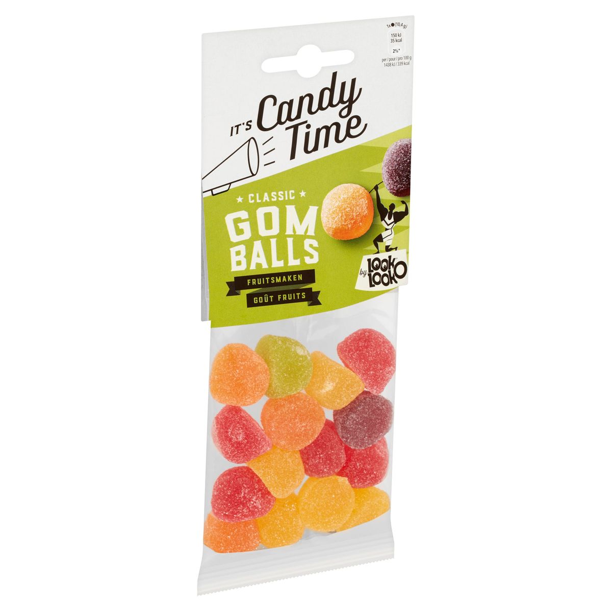 Candy Time Classic Gom Balls Fruitsmaken 160 g
