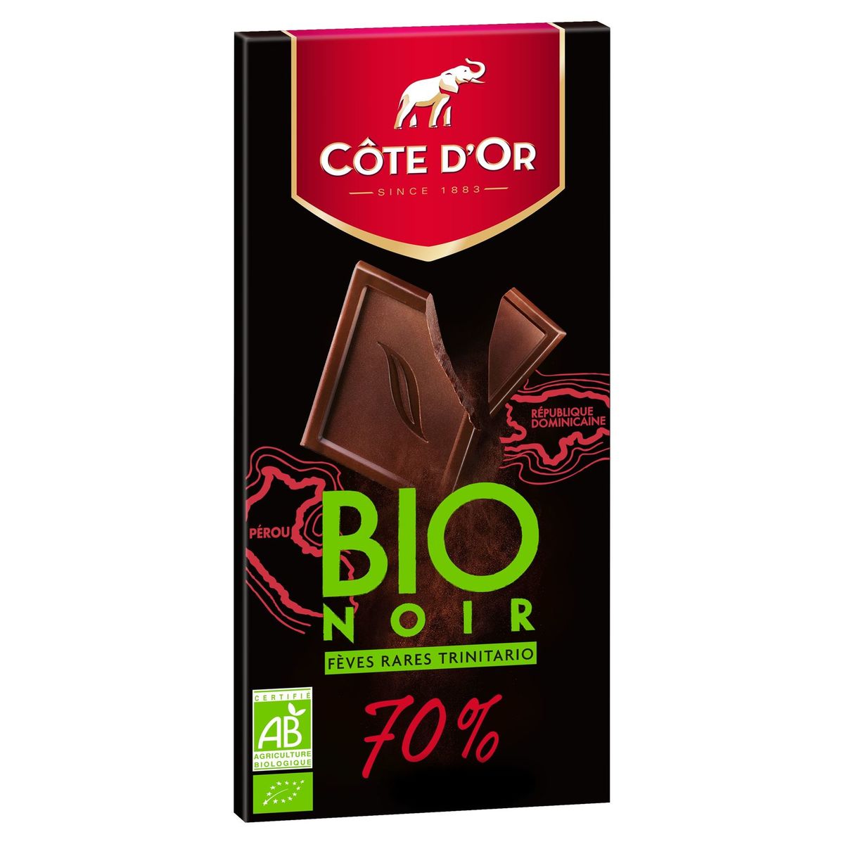 Côte d'Or Bio Noir 70% 90 g