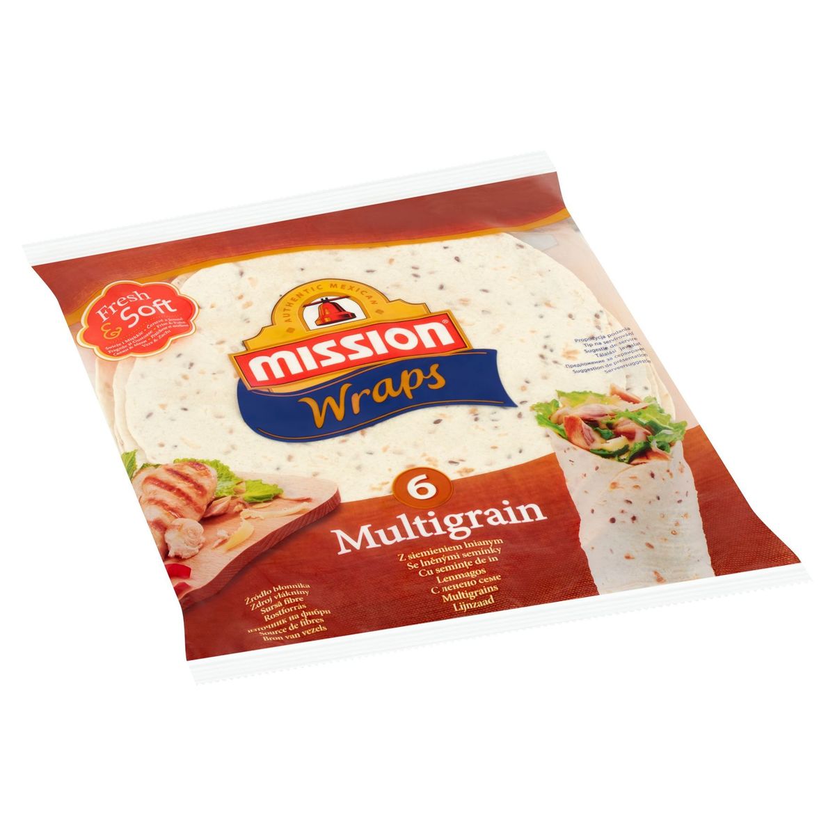 Mission Wraps Multigrain 6 Stuks 370 g