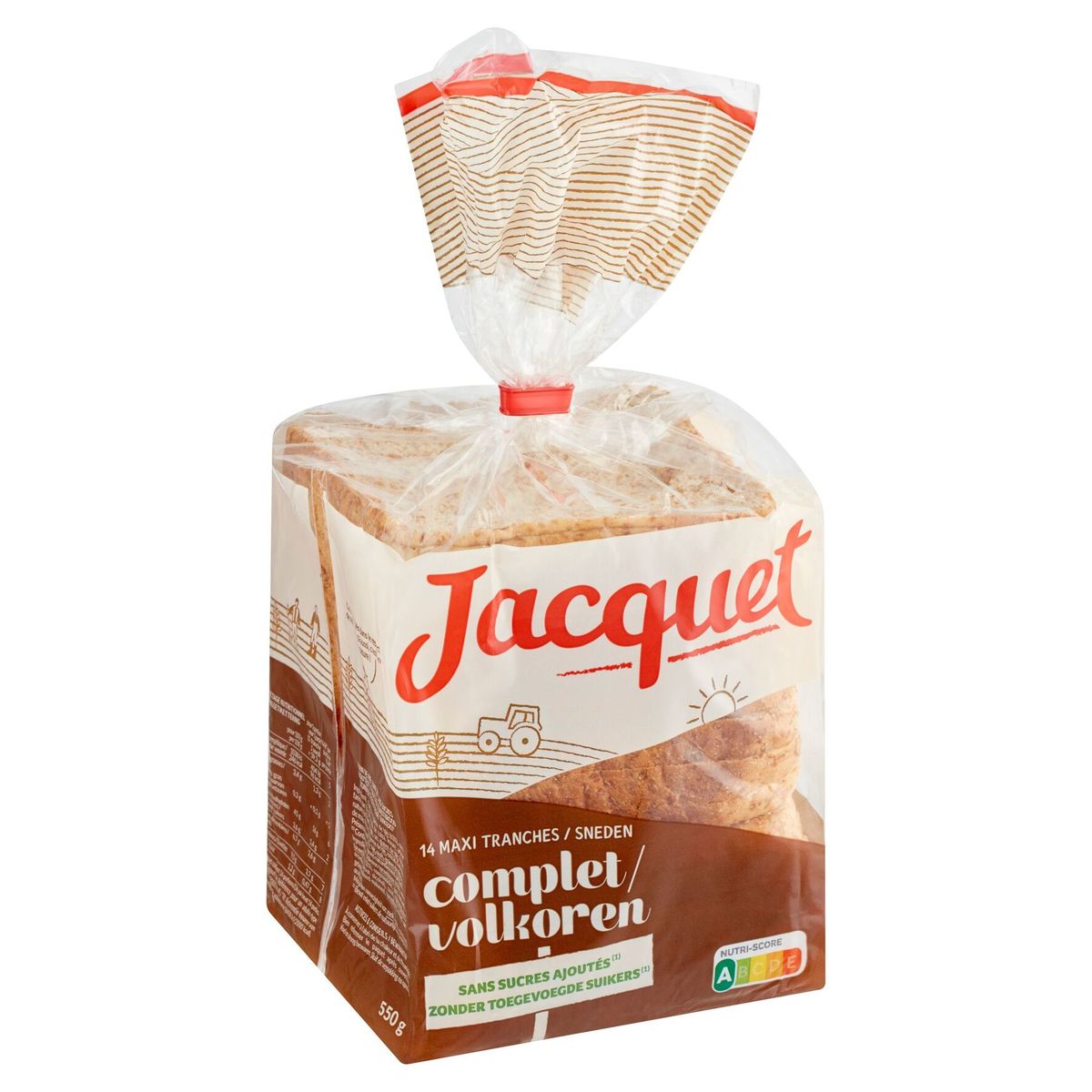Jacquet Complet 14 Maxi Tranches 550 g