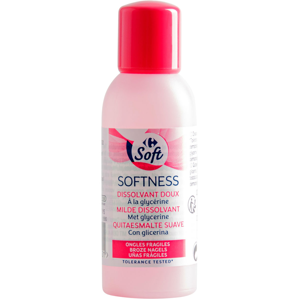 Carrefour Soft Dissolvant Doux à la Glycérine 60 ml