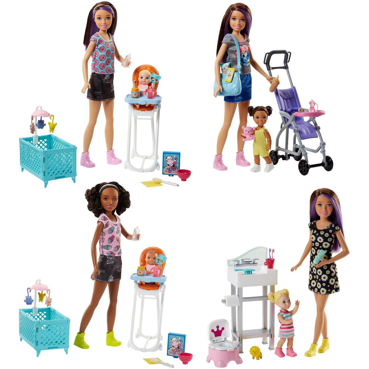 Barbie Babysitter Skipper Avec Bebe Aleatoire 3 Carrefour Site