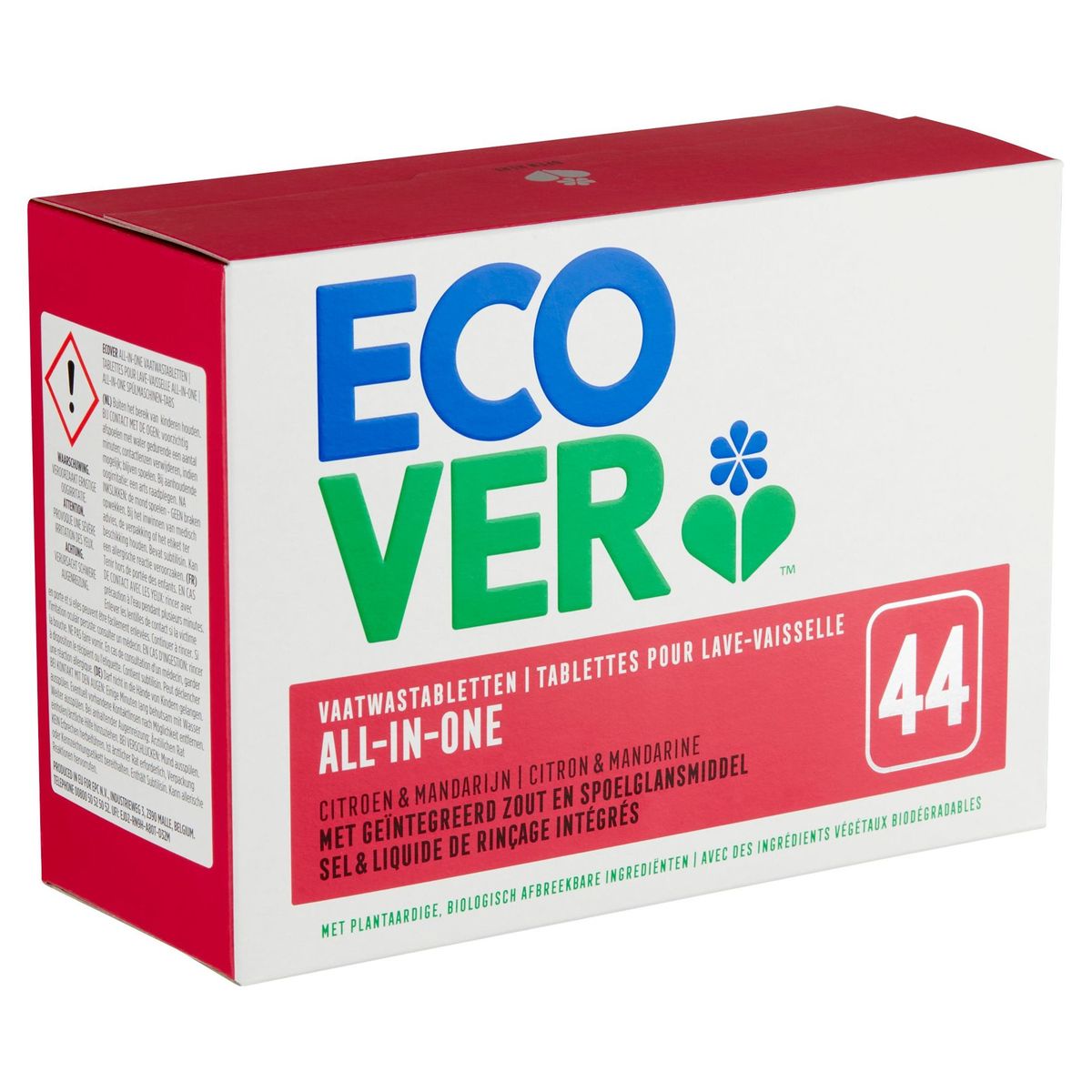 Ecover Tablettes pour Lave-Vaiselle All-in-One 44 Lavages 0.88kg