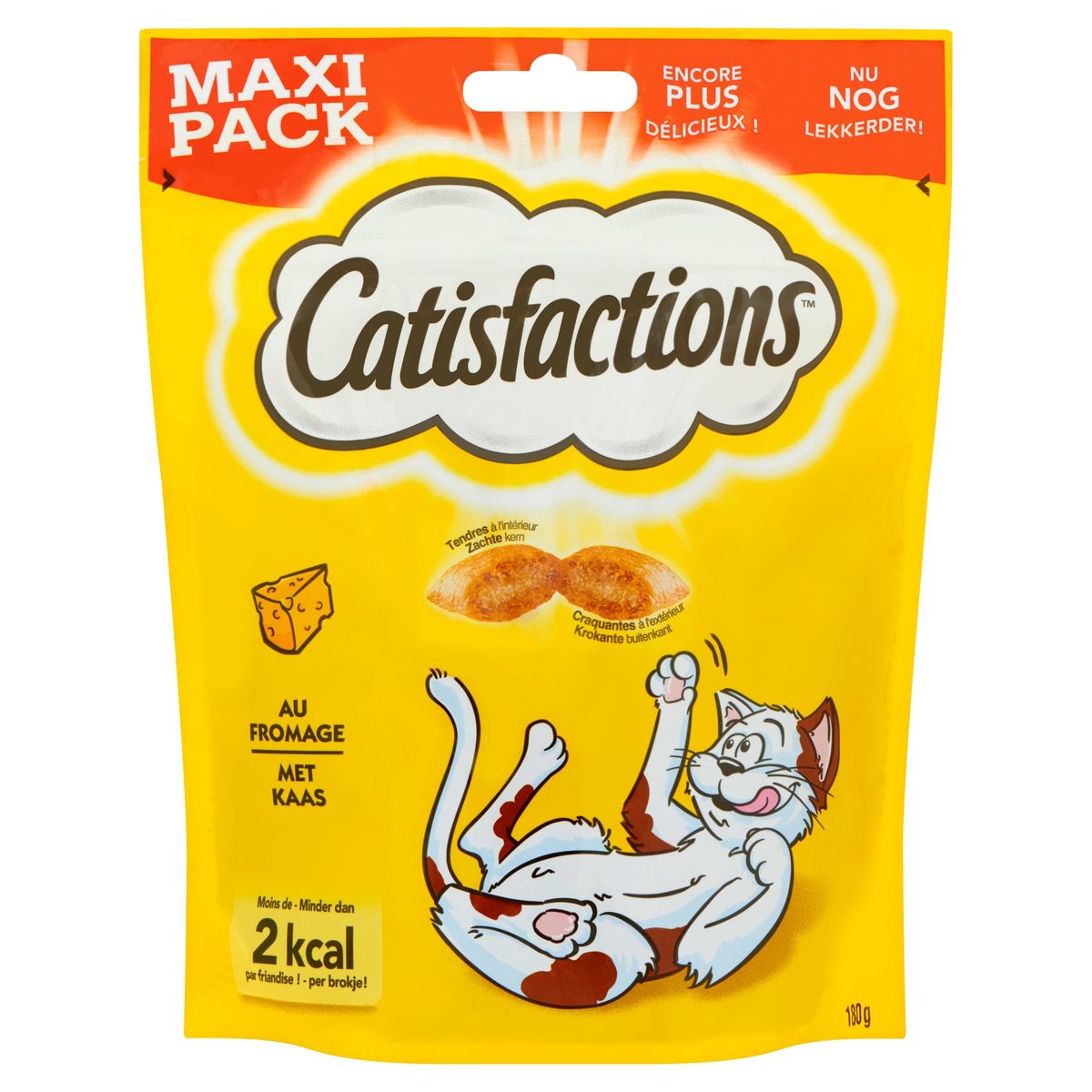 Catisfactions met Kaas Maxi Pack 180 g