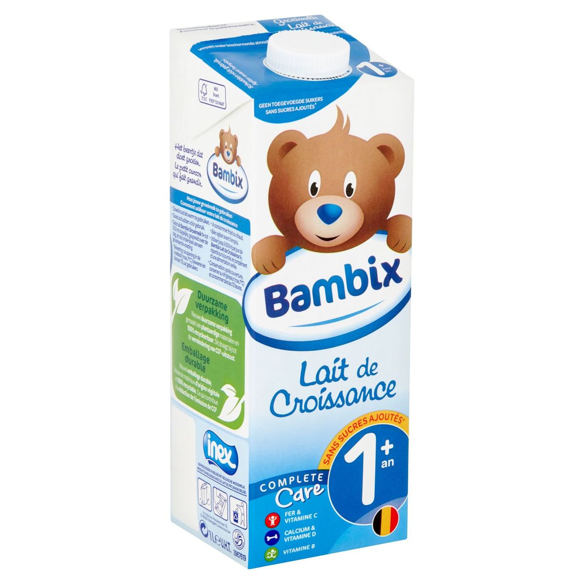 Bambix Groeimelk 1+ Jaar 1 L