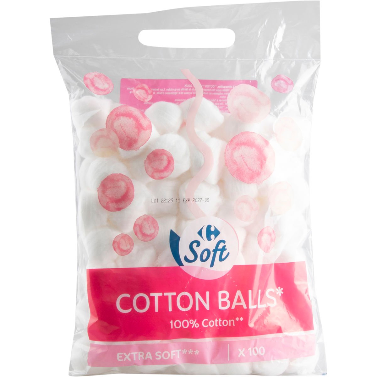 Tippys Cotton Balls Soft Classic 100 Stuks