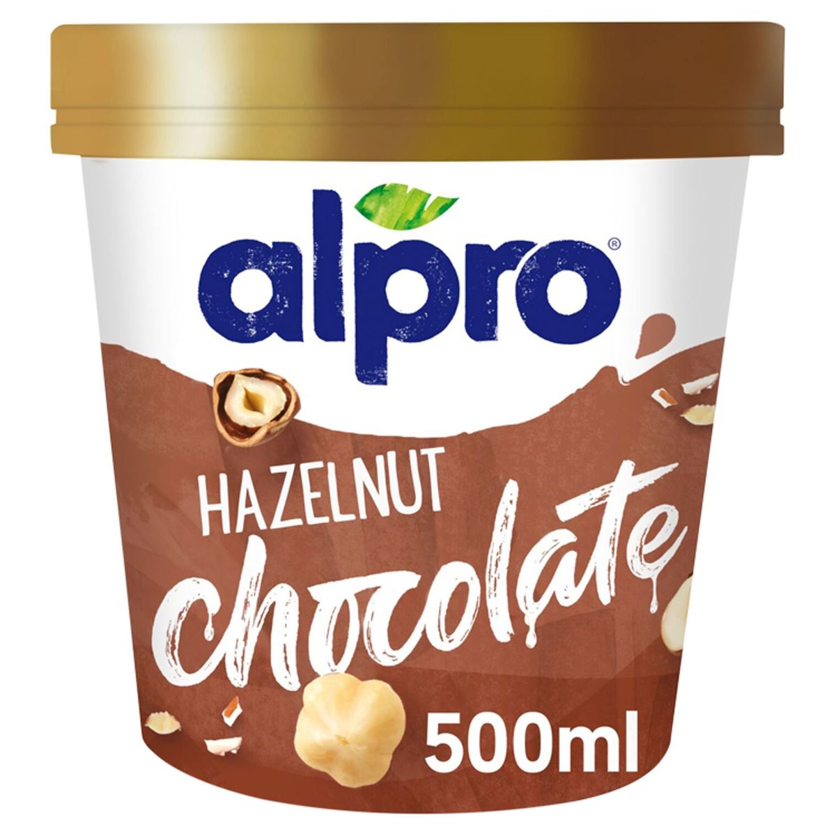 Alpro Glace Végétale Noisette Chocolat 500g
