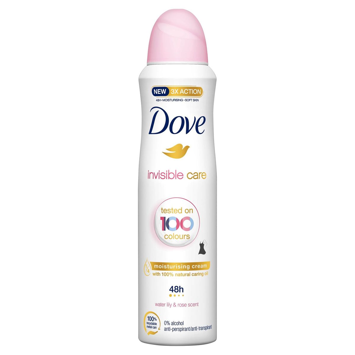 Dove spray anti-transpirant spray Invisible Care Floral Touch 150 ml