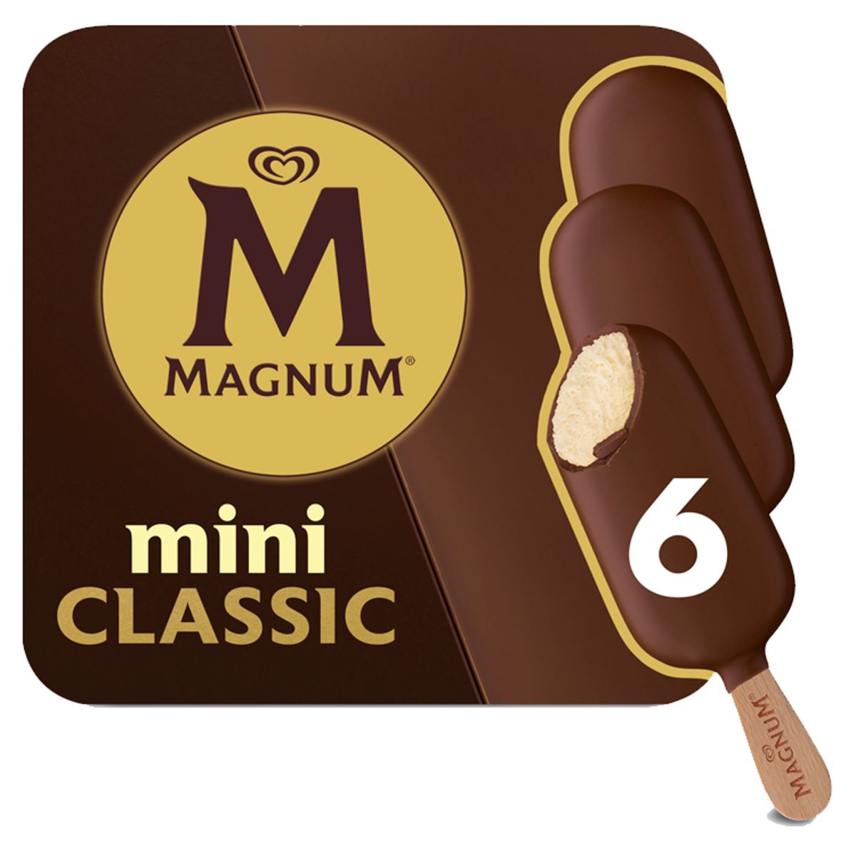 Magnum Ola Ijs Multipack Mini Classic 6 x 55 ml