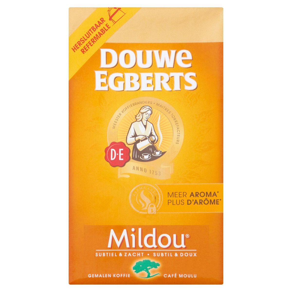 DOUWE EGBERTS Café Moulu Mildou 250 g