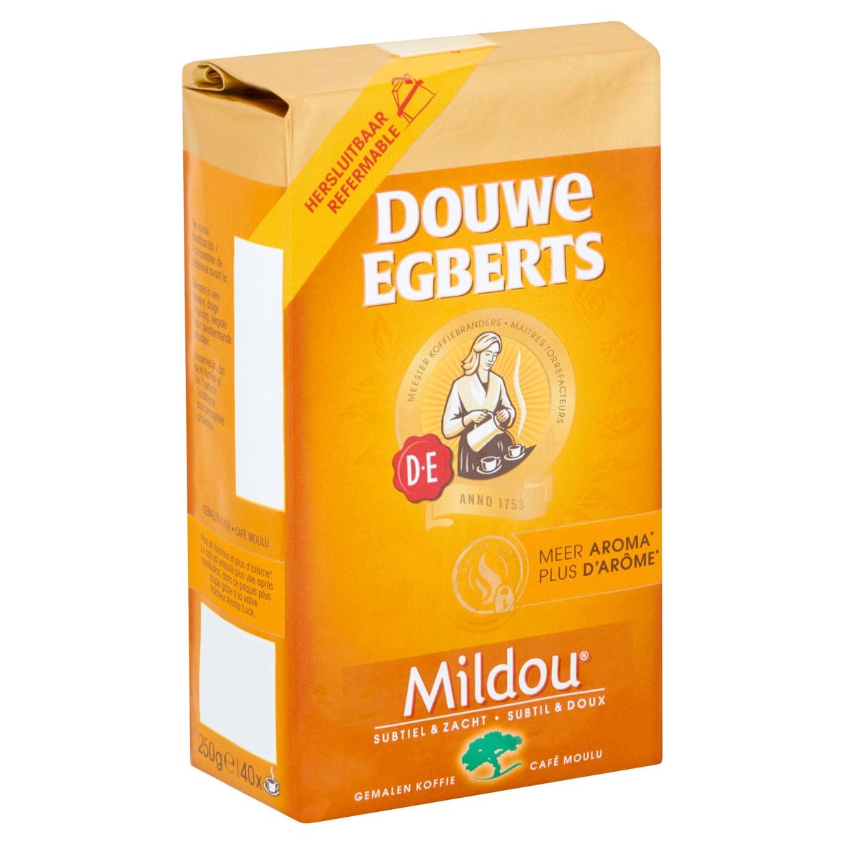 DOUWE EGBERTS Café Moulu Mildou 250 g