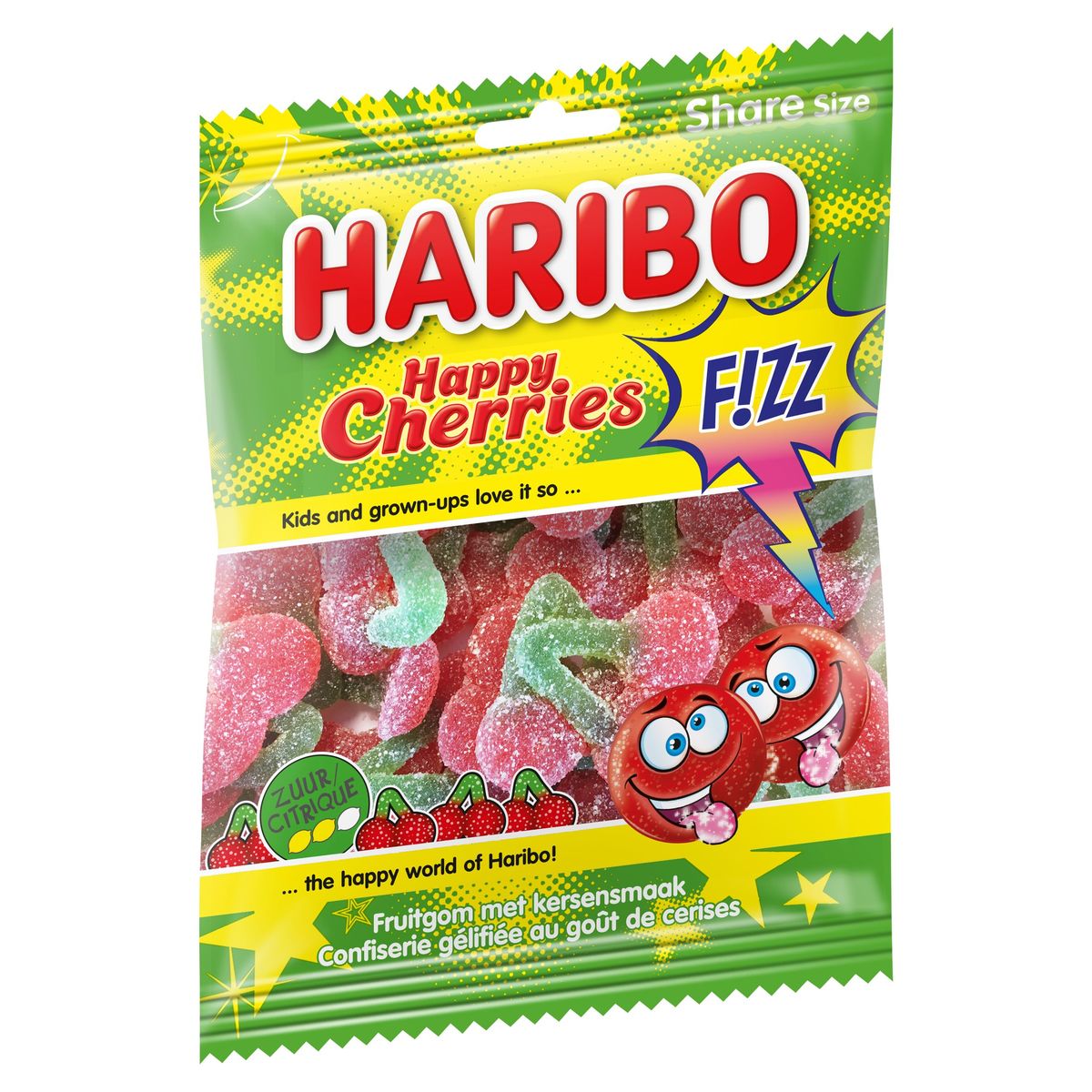 Haribo Happy Cherries F!ZZ 200 g