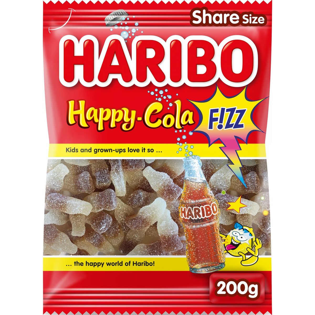 Haribo Happy-Cola F!ZZ 200 g