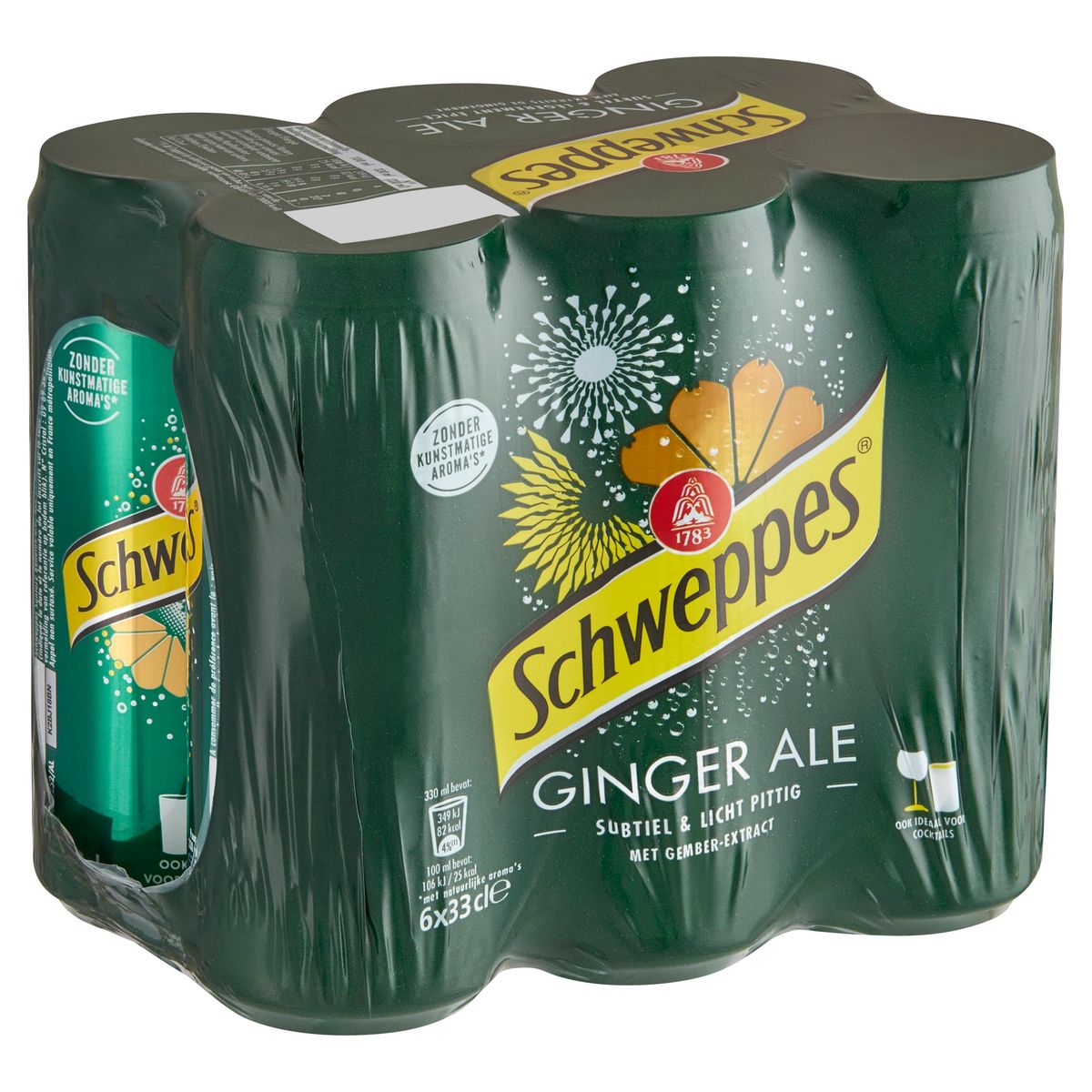 Schweppes Ginger Ale 6 x 33 cl