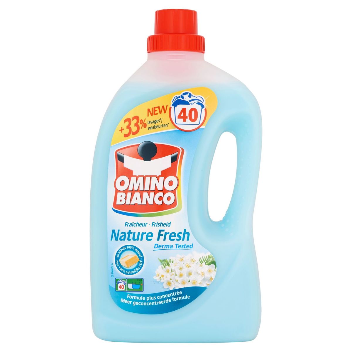 Omino Bianco Fraîcheur Nature Fresh 40 Lavages 2000 ml