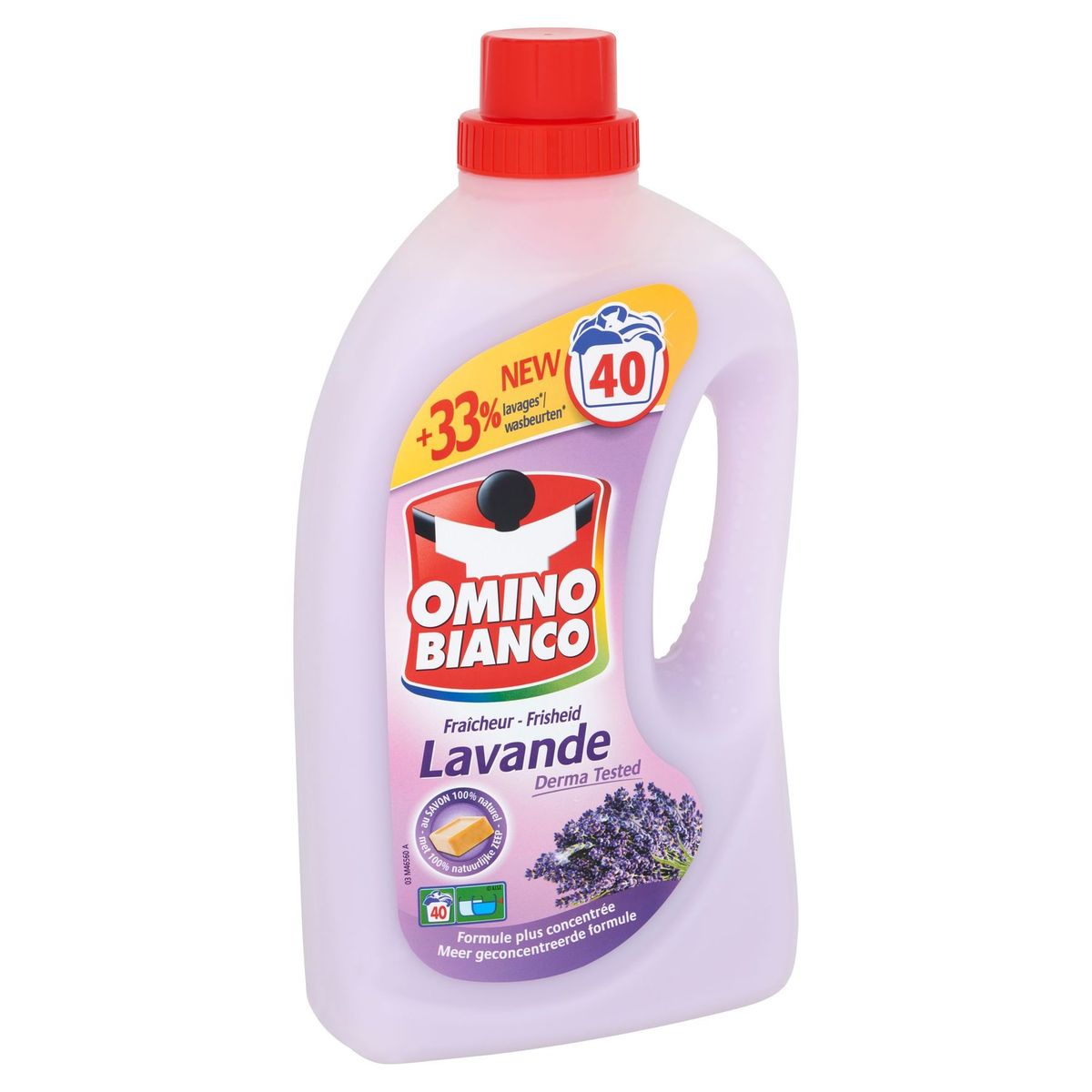 Omino Bianco Frisheid Lavande 40 Wasbeurten 2000 ml