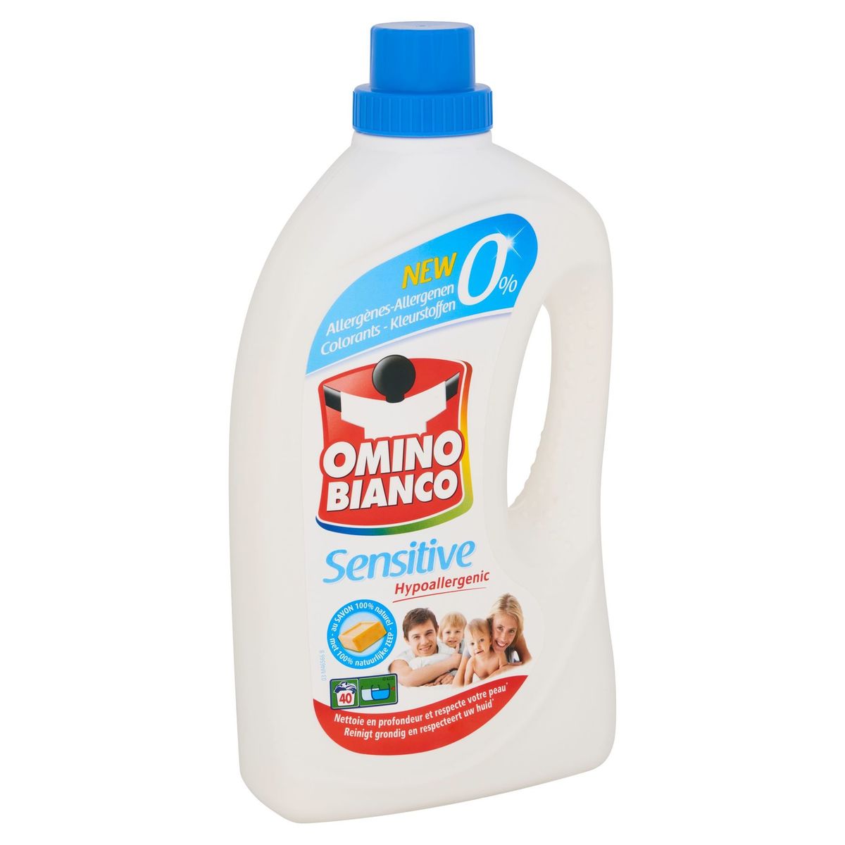 Omino Bianco Sensitive 40 Lavages 2000 ml