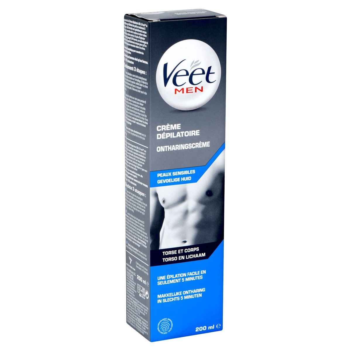 Laboratorium toeter Schijn Veet for Men Gevoelige Crème 200ml | Carrefour Site