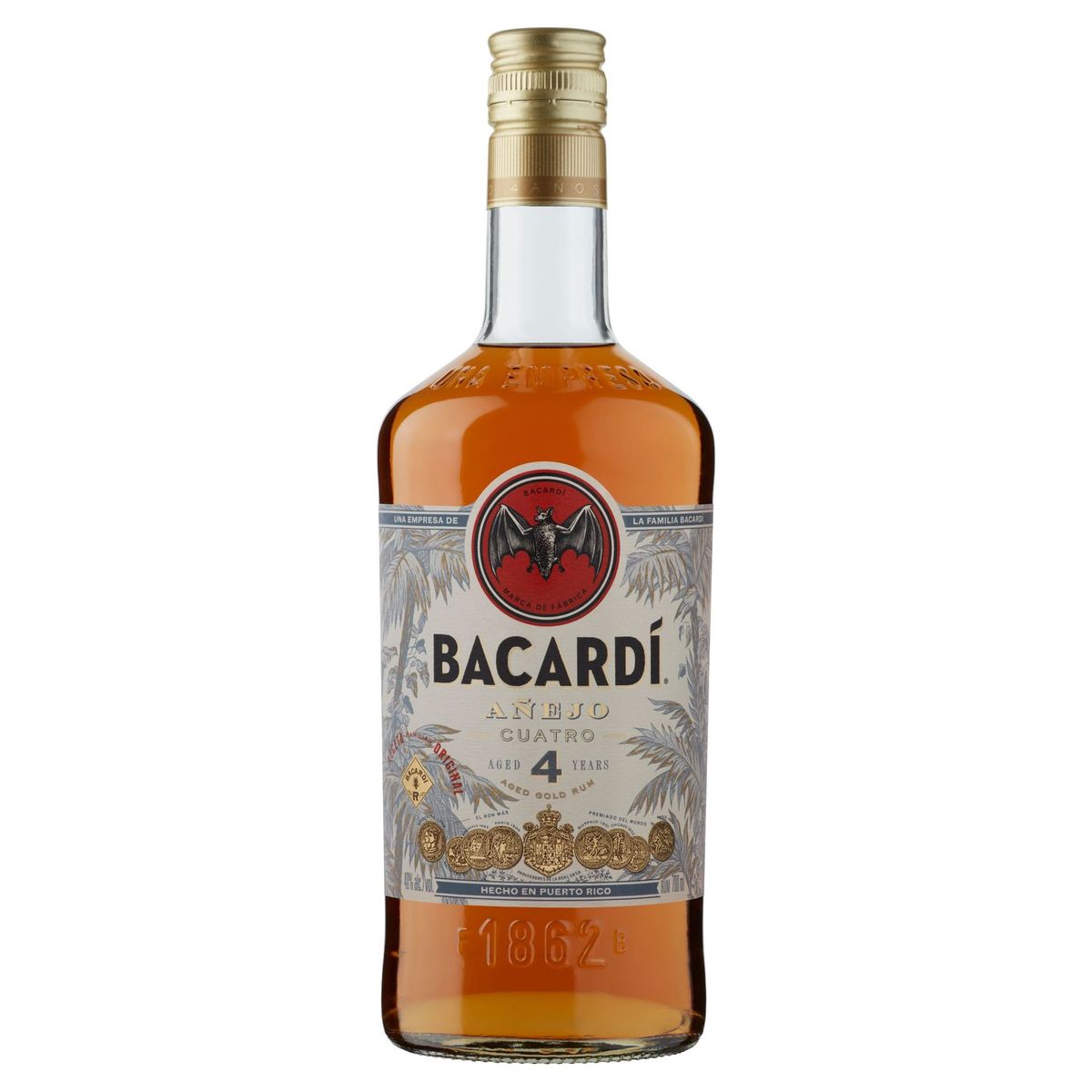 Bacardi Añejo Cuatro 700 ml