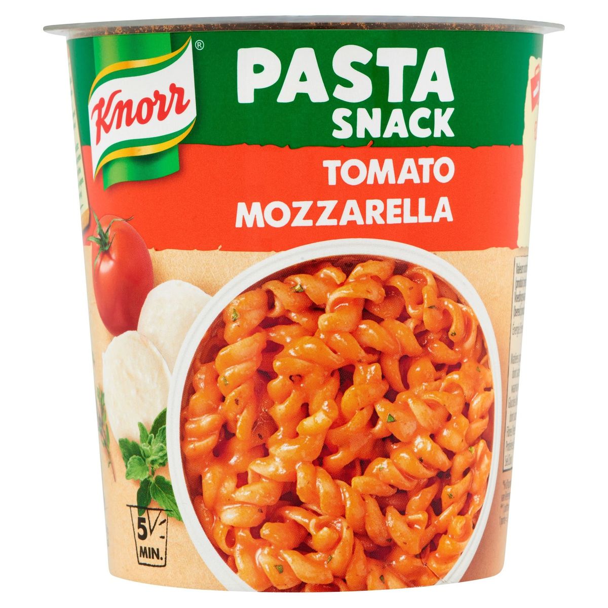 Knorr Instant Snack Pasta Tomato Mozarella 72 g