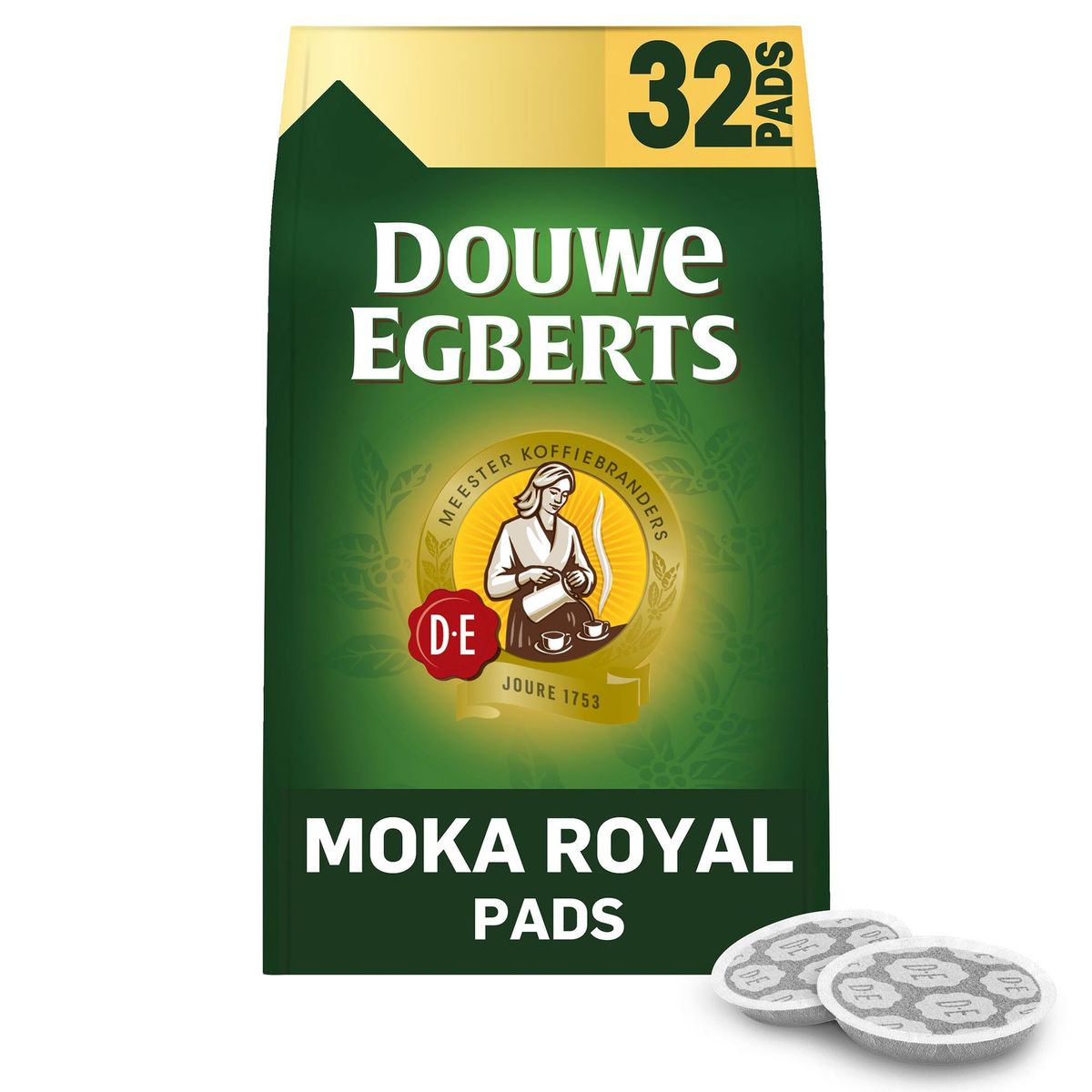 DOUWE EGBERTS Café Dosette Moka Royal 32 Pièces