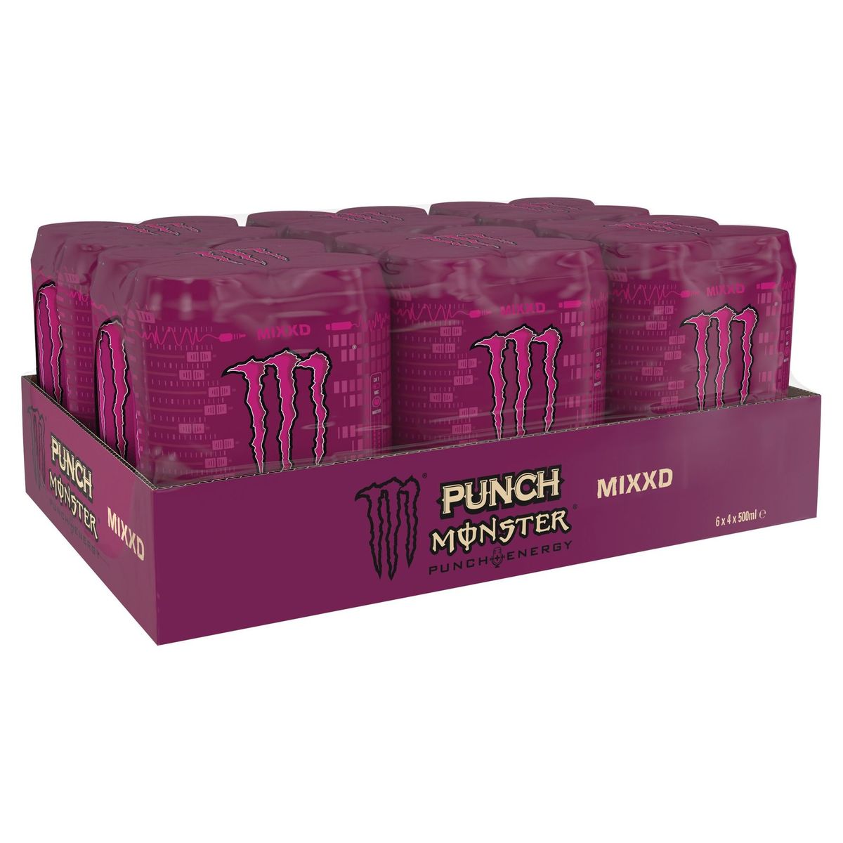 Monster Energy Mixxd Punch Drink 6 x 4 x 500 ml