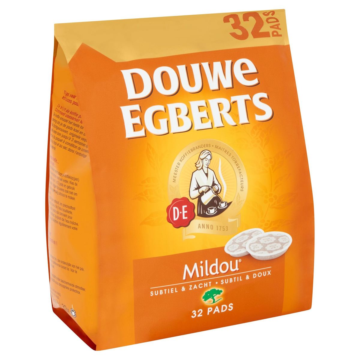 DOUWE EGBERTS Café Dosette Mildou 32 Pièces
