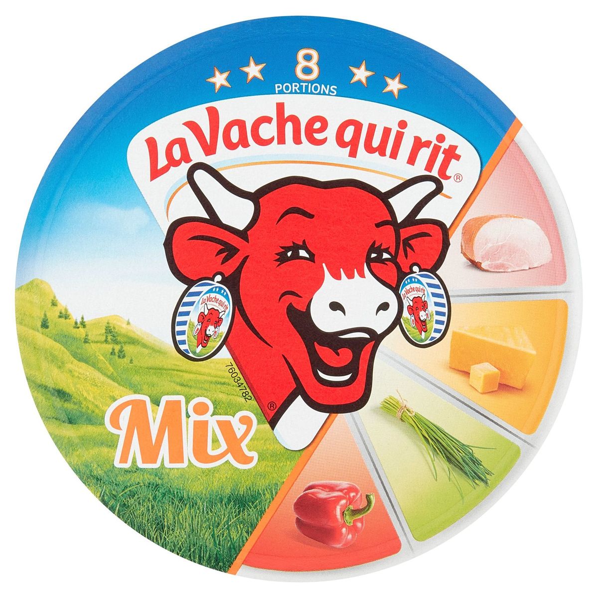 La Vache Qui Rit Smeerkaas Mix 8 Porties 140 g