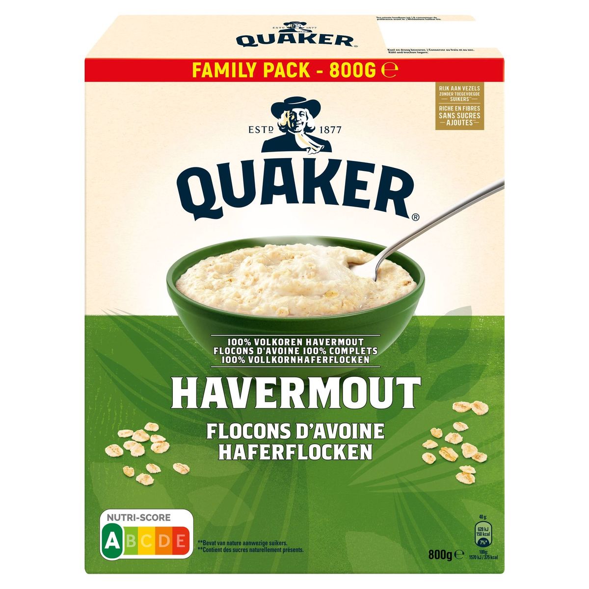Quaker Havermout 800 gr