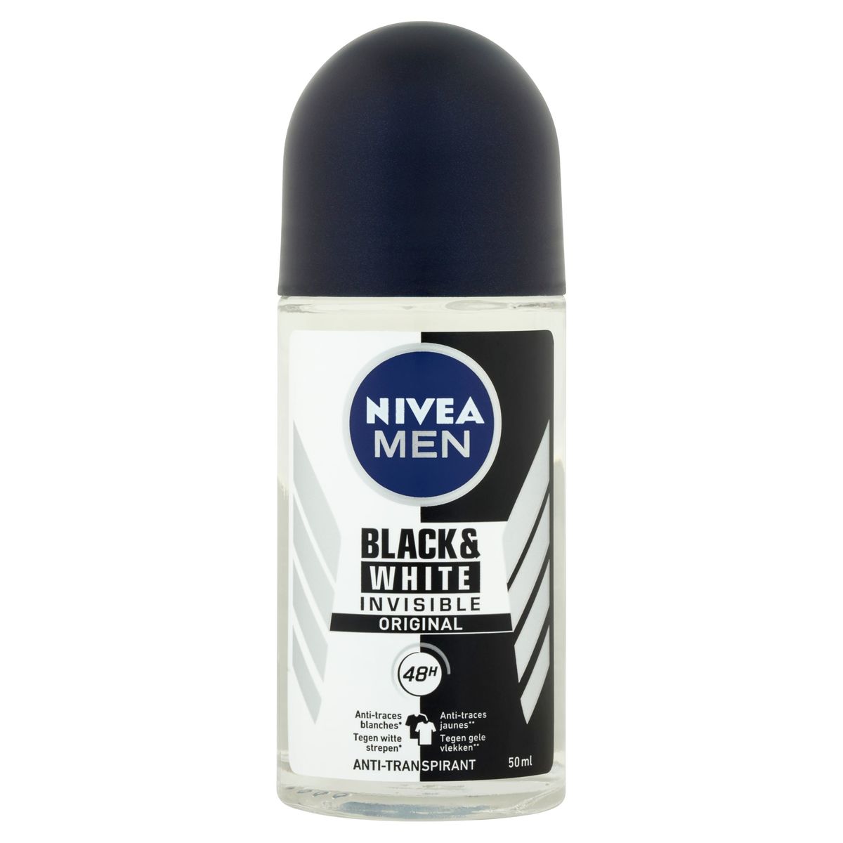 Nivea Men Black & White Invisible Original 48h Anti-Transpirant 50 ml