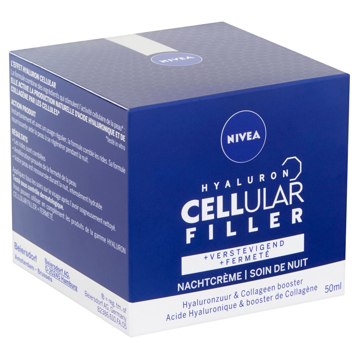 Nivea Hyaluron Cellular Filler + Verstevigend Nachtcrème 50 ml