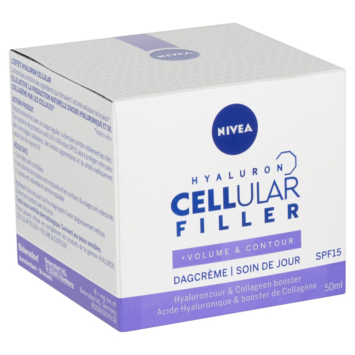 Nivea Hyaluron Cellular Filler + Volume & Contour Soin Jour SPF15 50ml