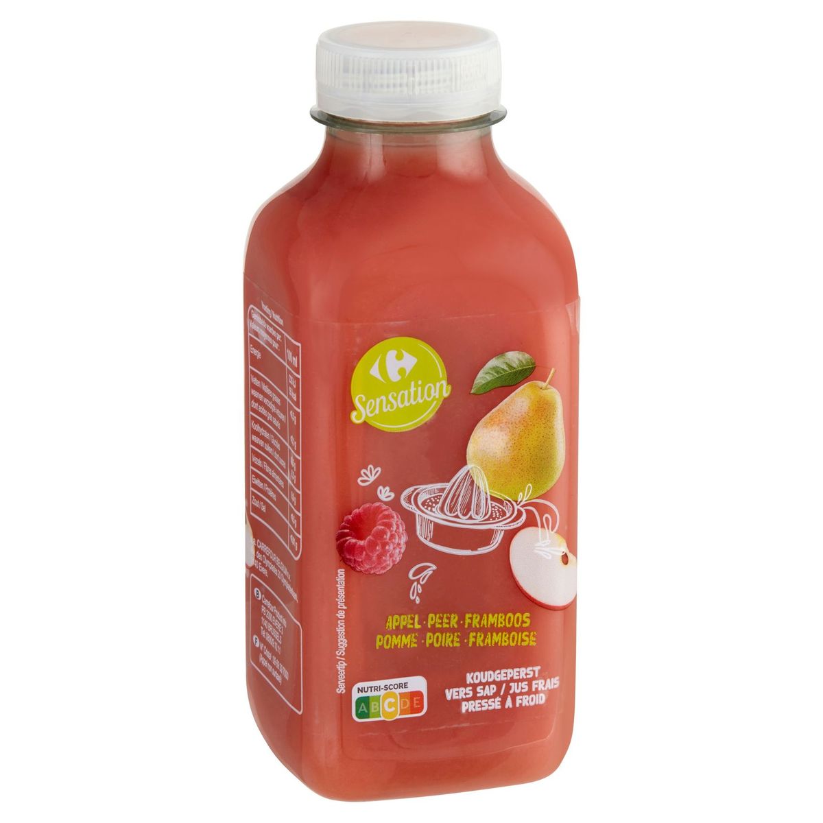 Carrefour Pomme Poire Framboise Jus Frais 500 Ml Carrefour Site