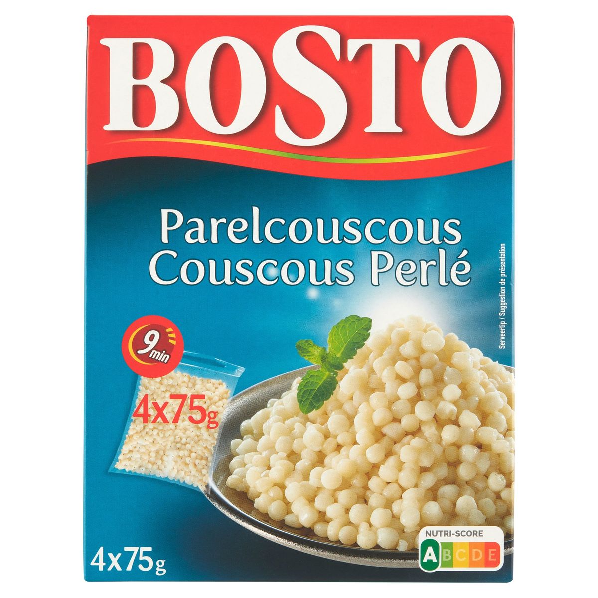 Bosto Parelcouscous 4 x 75 g