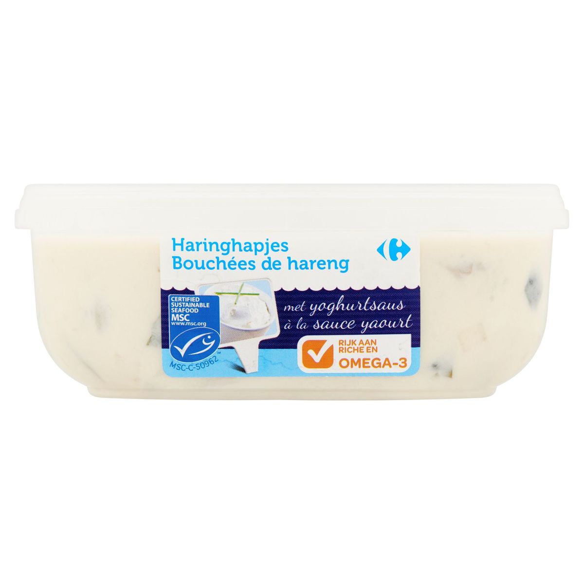 Carrefour Haringhapjes met Yoghurtsaus 400 g