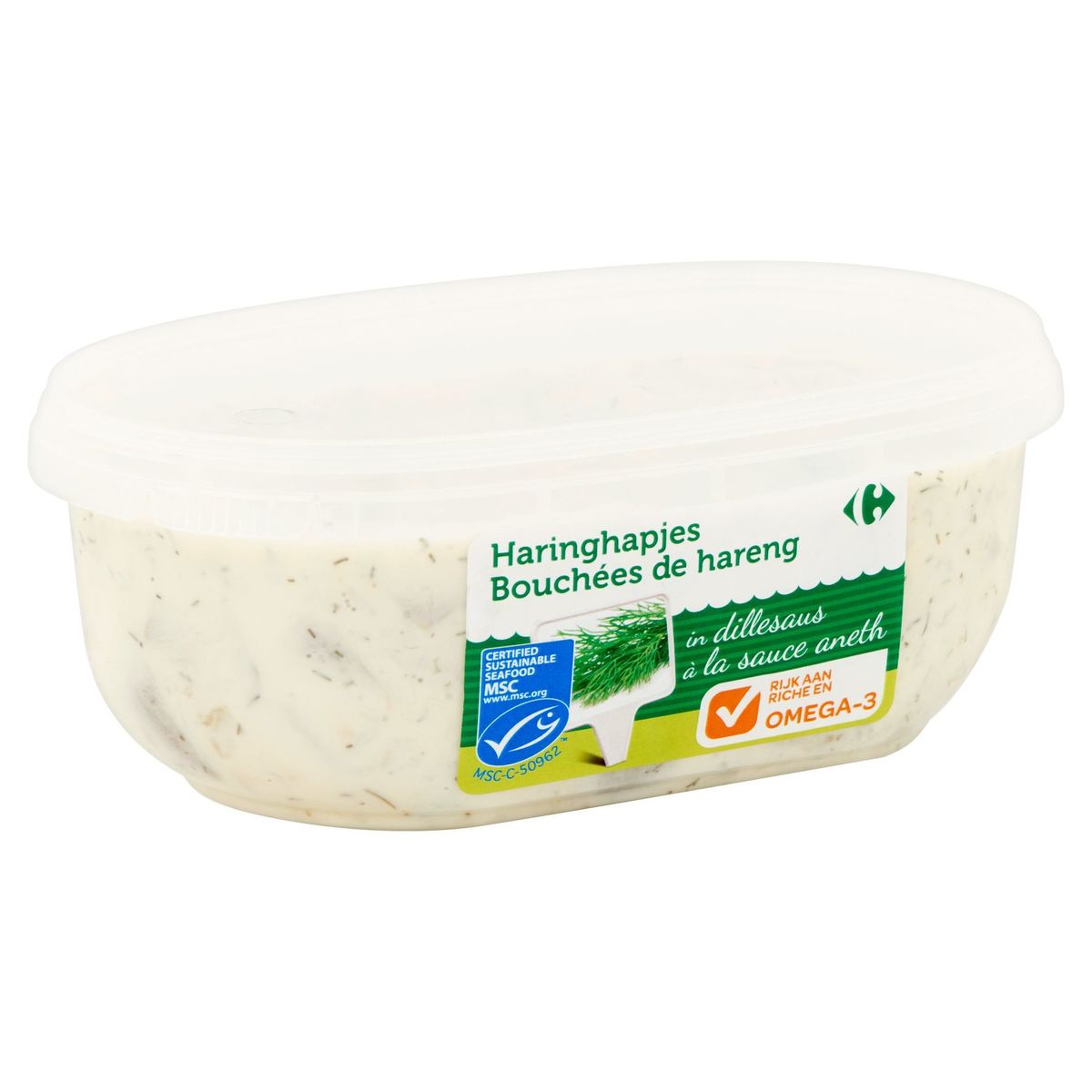 Carrefour Haringhapjes in Dillesaus 400 g
