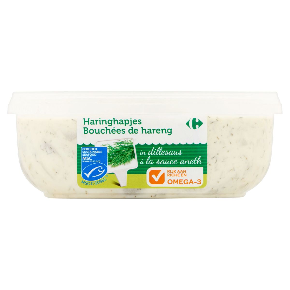 Carrefour Haringhapjes in Dillesaus 400 g