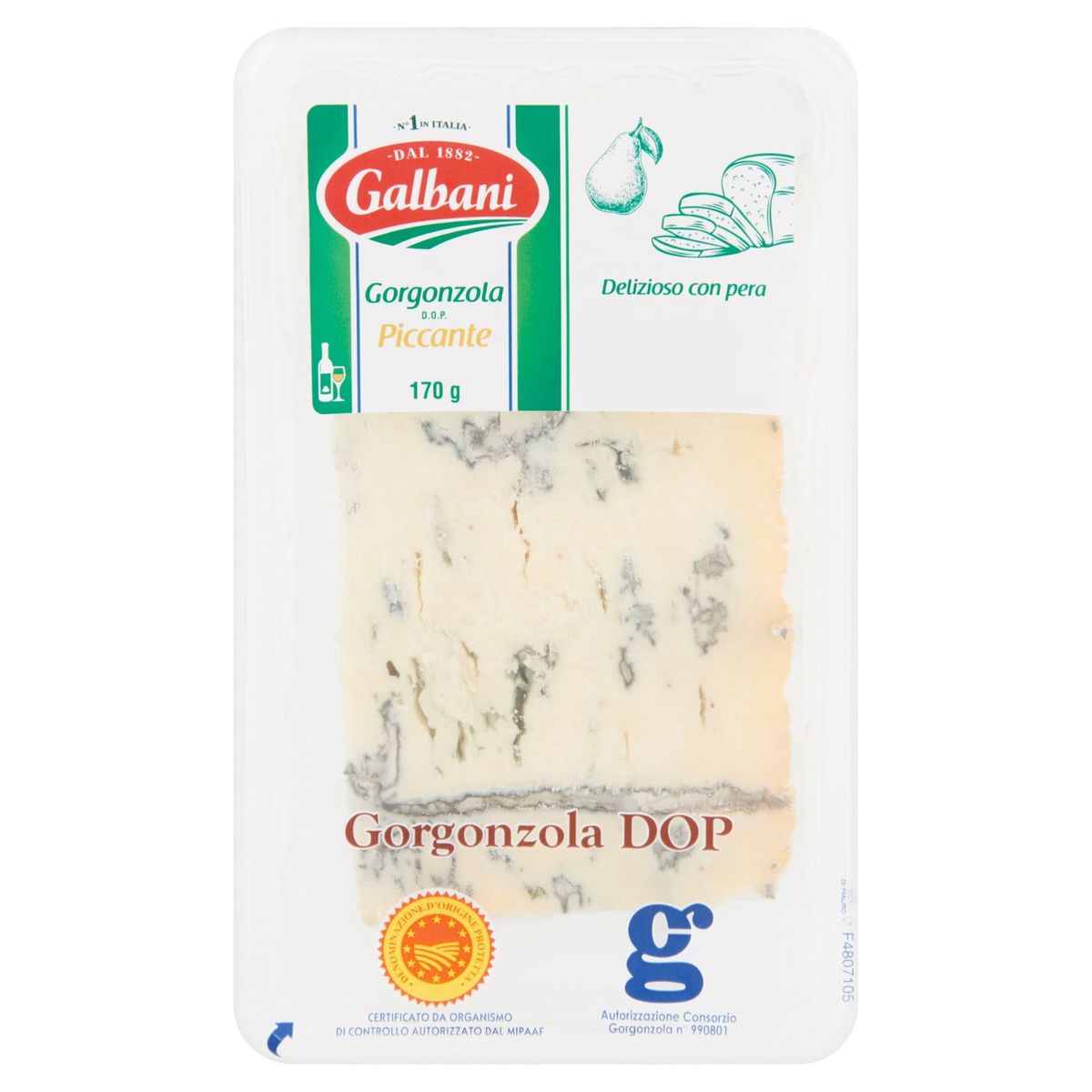 Galbani Gorgonzola D.O.P. Piccante 170 g