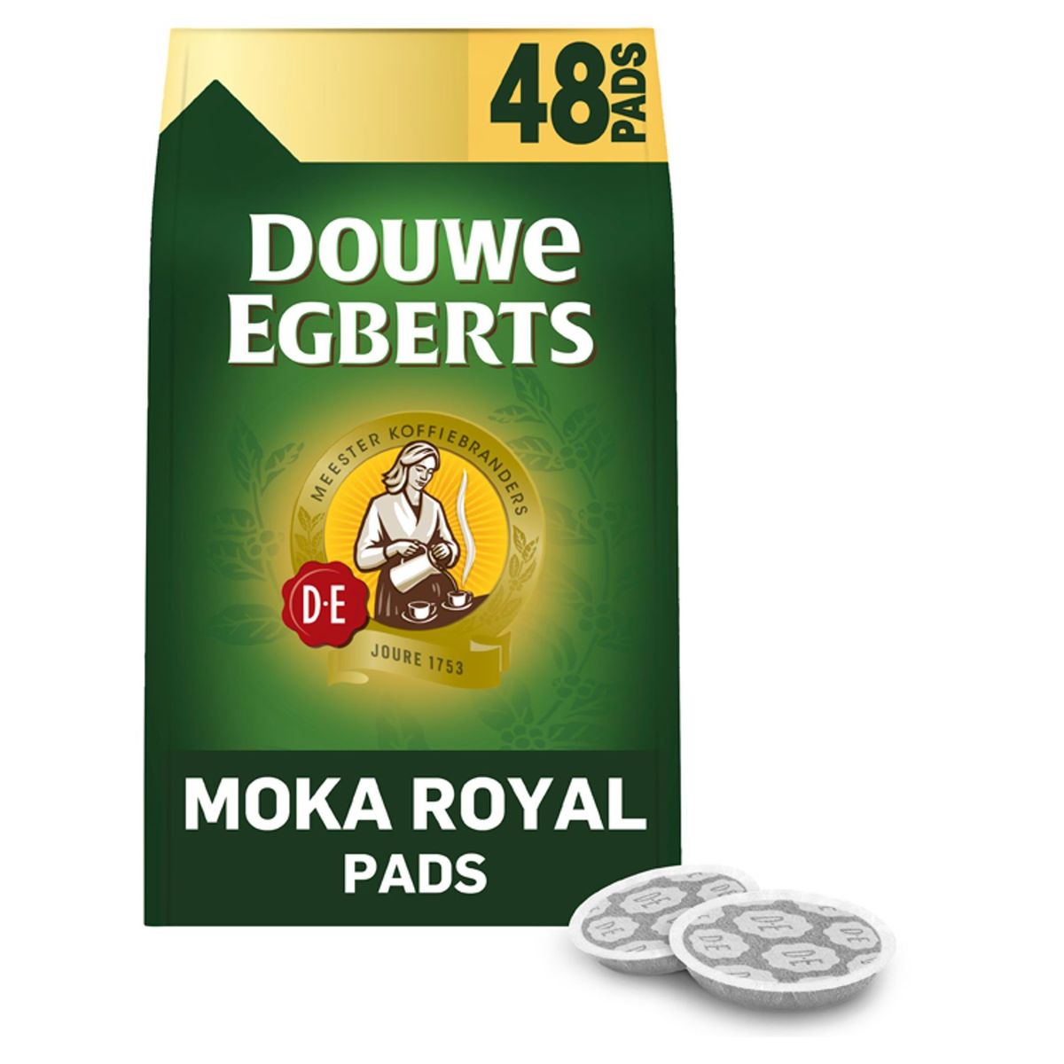 DOUWE EGBERTS Koffie Pads Moka Royal 48 Stuks