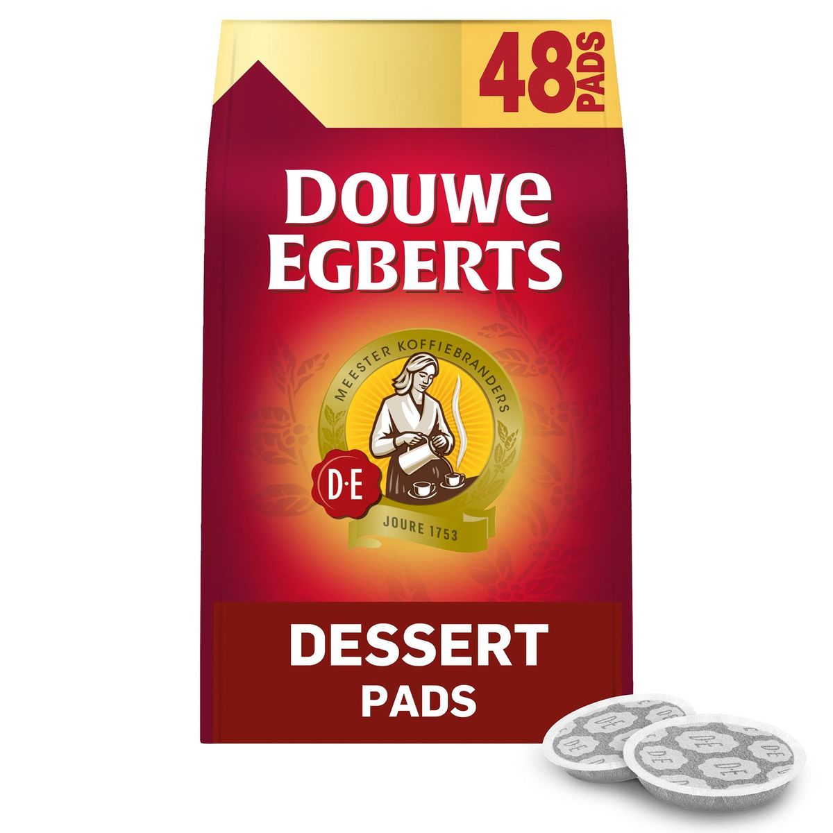 DOUWE EGBERTS Koffie Pads Dessert 48 Stuks