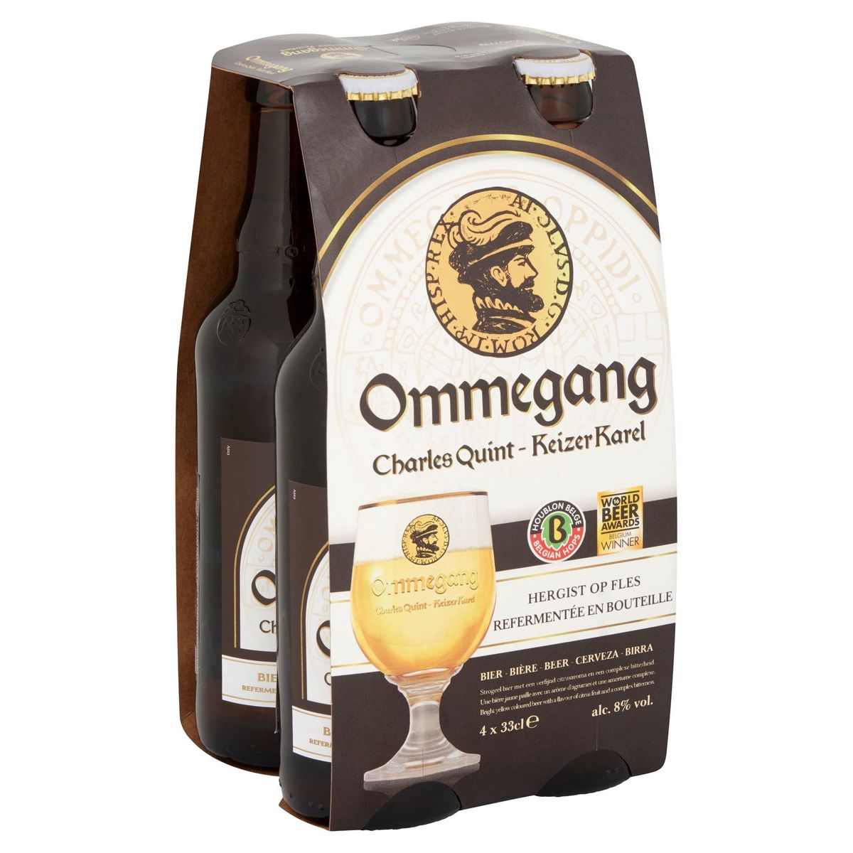 Keizer Karel Ommegang Bier Flessen 4 x 33 cl