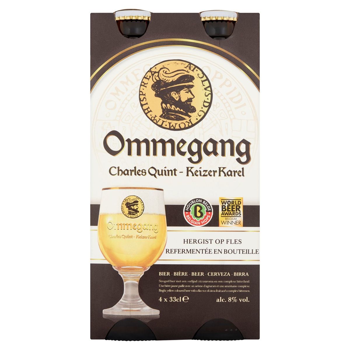 Charles Quint Ommegang Bière Bouteilles 4 x 33 cl