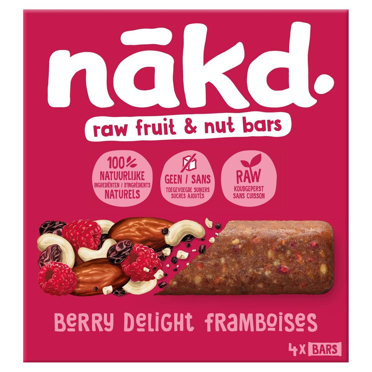 Nakd Berry Delight 4 x 35 g