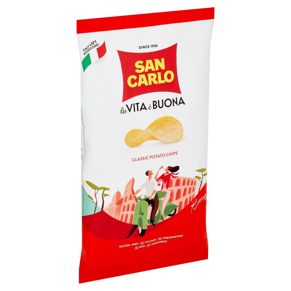 San Carlo la Vita è Buona Classic Potato Chips 180 g