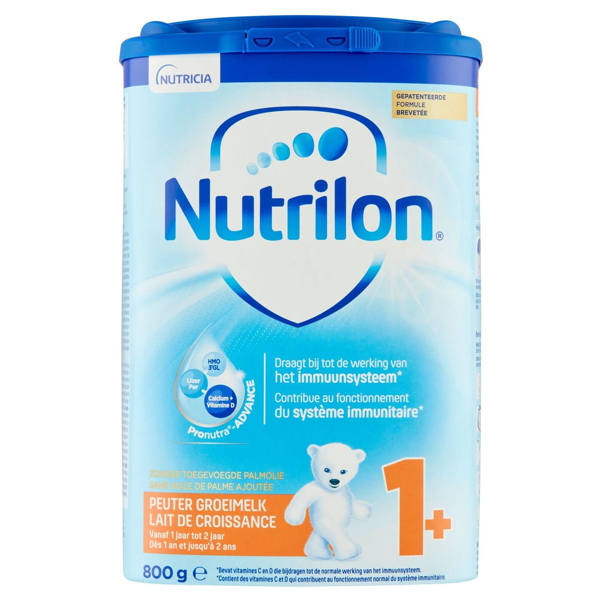Nutrilon 1+ Flesvoeding Poedermelk Baby Vanaf 1 Jaar Groeimelk 800g