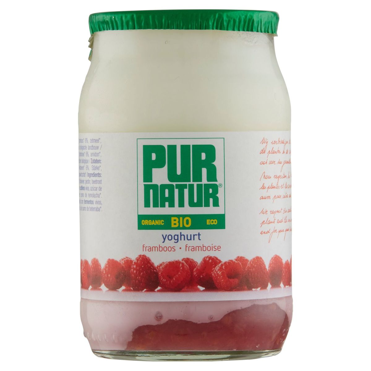 Pur Natur Bio Yoghurt Framboos 150 g