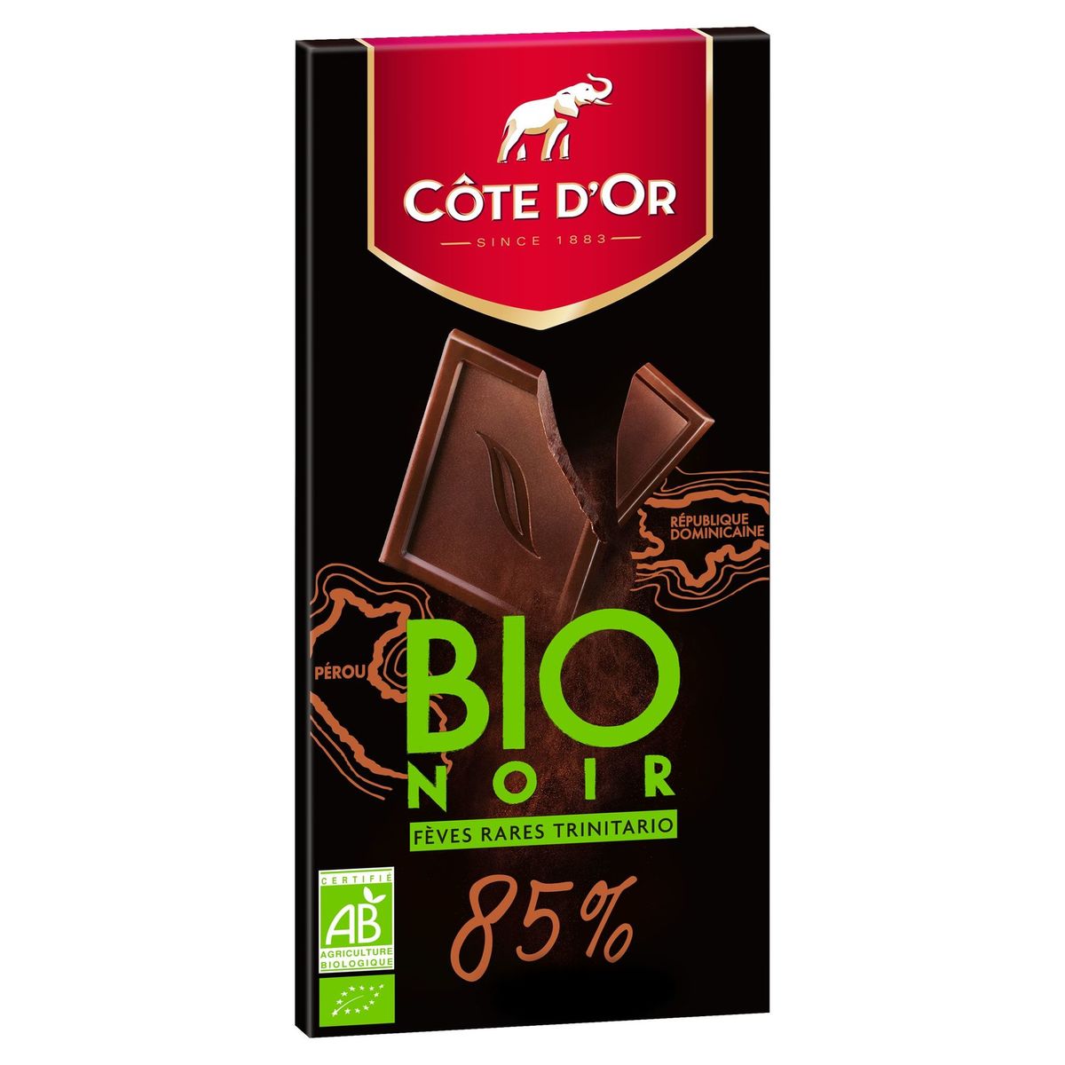 Côte d'Or BIO Pure Chocolade Tablet Extra Puur 85% 90 g
