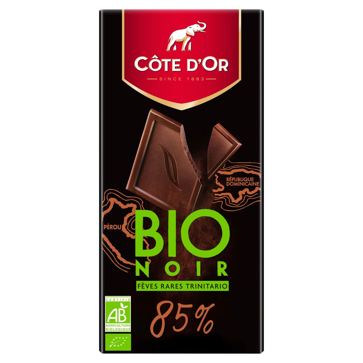 Côte d'Or Bio Chocolade Tablet Extra Pure Chocolade 85% 90 g