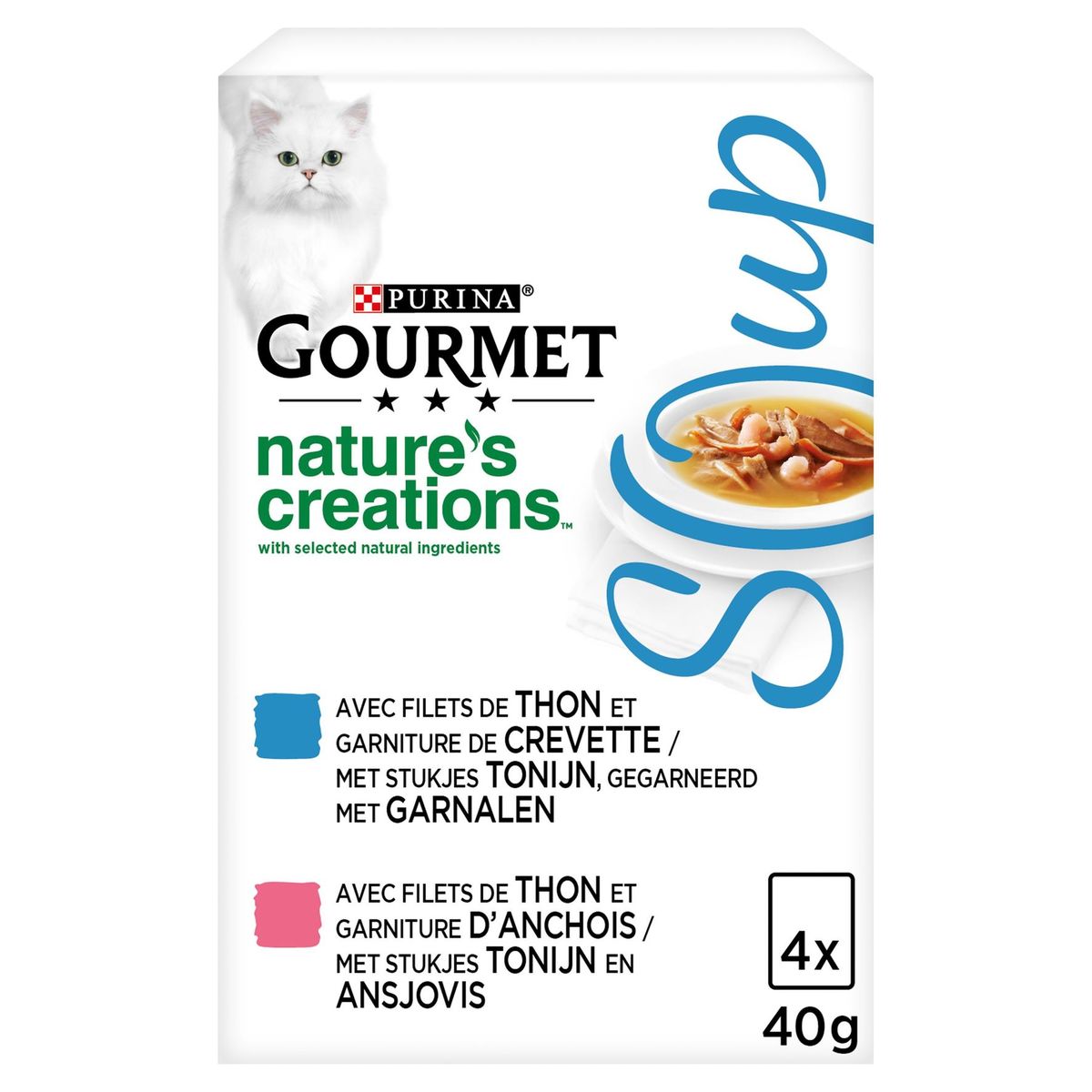 Gourmet Nature's Creations Soup Thon 4 x 40 g